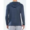 image:imageNORTHYARD Mens Sun Protection Shirt UPF 50 Hoodie Long Sleeve Fishing Swim Rash Guard Shirts UV SPF Lightweight RunningCoolgrey