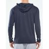 image:imageNORTHYARD Mens Sun Protection Shirt UPF 50 Hoodie Long Sleeve Fishing Swim Rash Guard Shirts UV SPF Lightweight RunningDarkgrey