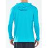 image:imageNORTHYARD Mens Sun Protection Shirt UPF 50 Hoodie Long Sleeve Fishing Swim Rash Guard Shirts UV SPF Lightweight RunningLakeblue