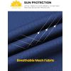image:imageNORTHYARD Mens Sun Protection Shirt UPF 50 Hoodie Long Sleeve Fishing Swim Rash Guard Shirts UV SPF Lightweight RunningNavy