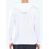image:imageNORTHYARD Mens Sun Protection Shirt UPF 50 Hoodie Long Sleeve Fishing Swim Rash Guard Shirts UV SPF Lightweight RunningWhite