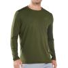 image:imageNORTHYARD Mens Swim Shirts Sun Protection Long Sleeve Beach Rash Guard UPF 50 SPF UV Fishing TShirt Quick Dry LightweightArmygreen