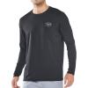 image:imageNORTHYARD Mens Swim Shirts Sun Protection Long Sleeve Beach Rash Guard UPF 50 SPF UV Fishing TShirt Quick Dry LightweightBlack