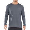 image:imageNORTHYARD Mens Swim Shirts Sun Protection Long Sleeve Beach Rash Guard UPF 50 SPF UV Fishing TShirt Quick Dry LightweightCloud