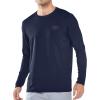 image:imageNORTHYARD Mens Swim Shirts Sun Protection Long Sleeve Beach Rash Guard UPF 50 SPF UV Fishing TShirt Quick Dry LightweightNavy