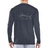 image:imageNORTHYARD Mens Swim Shirts Sun Protection Long Sleeve Beach Rash Guard UPF 50 SPF UV Fishing TShirt Quick Dry LightweightCoolgrey