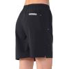 image:imageNORTHYARD Womens Athletic Hiking Shorts Quick Dry Active Running Lightweight Shorts for Gym Workout with 3 Zipper PocketsBlack