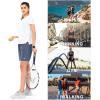 image:imageNORTHYARD Womens Athletic Hiking Shorts Quick Dry Active Running Lightweight Shorts for Gym Workout with 3 Zipper PocketsFederalblue