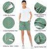 image:imageNORTHYARD Womens Athletic Hiking Shorts Quick Dry Active Running Lightweight Shorts for Gym Workout with 3 Zipper PocketsJasminegreen