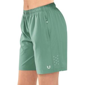 image:imageNORTHYARD Womens Athletic Hiking Shorts Quick Dry Active Running Lightweight Shorts for Gym Workout with 3 Zipper PocketsJasminegreen