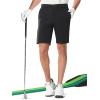 image:imageNORTHYARD Mens Golf Shorts 9 Work Dress Hybrid Short Lightweight Quick Dry Stretch Casual Summer Shorts with 6 PocketsBlack