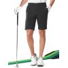image:imageNORTHYARD Mens Golf Shorts 9 Work Dress Hybrid Short Lightweight Quick Dry Stretch Casual Summer Shorts with 6 PocketsDarkgrey