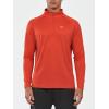 image:imageNORTHYARD Mens Quarter Zip Pullover Athletic Running 14 Zip Long Sleeve Pullovers Quick Dry Lightweight Tennis Gym ShirtsRed
