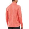 image:imageNORTHYARD Mens Quarter Zip Pullover Athletic Running 14 Zip Long Sleeve Pullovers Quick Dry Lightweight Tennis Gym ShirtsRedheather