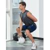 image:imageNORTHYARD Mens 2 in 1 Running Shorts Workout Gym Athletic Shorts with Liner Active Training Shorts with Zipper Pockets