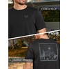 image:imageNORTHYARD Mens Graphic TShirt  Soft Cotton Crewneck Short Sleeve Tee Relaxed Fit Casual Summer Shirts for Work OutdoorBlack