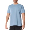 image:imageNORTHYARD Mens Graphic TShirt  Soft Cotton Crewneck Short Sleeve Tee Relaxed Fit Casual Summer Shirts for Work OutdoorBlue Stone