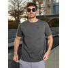 image:imageNORTHYARD Mens Graphic TShirt  Soft Cotton Crewneck Short Sleeve Tee Relaxed Fit Casual Summer Shirts for Work OutdoorDark Grey