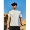 image:imageNORTHYARD Mens Graphic TShirt  Soft Cotton Crewneck Short Sleeve Tee Relaxed Fit Casual Summer Shirts for Work OutdoorOffwhite Heather