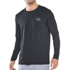 image:imageNORTHYARD Mens UPF 50 Rash Guard Long Sleeve Fishing Swim Shirts Sun Protection Lightweight Quick Dry Shirt for MenBlack