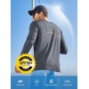 image:imageNORTHYARD Mens UPF 50 Rash Guard Long Sleeve Fishing Swim Shirts Sun Protection Lightweight Quick Dry Shirt for MenCloud