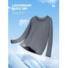 image:imageNORTHYARD Mens UPF 50 Rash Guard Long Sleeve Fishing Swim Shirts Sun Protection Lightweight Quick Dry Shirt for MenCloud
