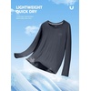 image:imageNORTHYARD Mens UPF 50 Rash Guard Long Sleeve Fishing Swim Shirts Sun Protection Lightweight Quick Dry Shirt for MenCoolgrey