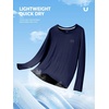 image:imageNORTHYARD Mens UPF 50 Rash Guard Long Sleeve Fishing Swim Shirts Sun Protection Lightweight Quick Dry Shirt for MenDarkblue