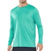 image:imageNORTHYARD Mens UPF 50 Rash Guard Long Sleeve Fishing Swim Shirts Sun Protection Lightweight Quick Dry Shirt for MenLakeblue