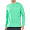 image:imageNORTHYARD Mens UPF 50 Rash Guard Long Sleeve Fishing Swim Shirts Sun Protection Lightweight Quick Dry Shirt for MenMintgreen