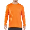 image:imageNORTHYARD Mens UPF 50 Rash Guard Long Sleeve Fishing Swim Shirts Sun Protection Lightweight Quick Dry Shirt for MenOrange