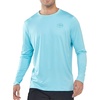 image:imageNORTHYARD Mens UPF 50 Rash Guard Long Sleeve Fishing Swim Shirts Sun Protection Lightweight Quick Dry Shirt for MenSkyblue