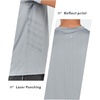 image:imageNORTHYARD Mens Workout Athletic Shirts Gym Running TShirts Tennis Quick Dry Short Sleeve Shirt Active Lightweight SportsLightgrey