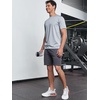 image:imageNORTHYARD Mens Workout Athletic Shirts Gym Running TShirts Tennis Quick Dry Short Sleeve Shirt Active Lightweight SportsLightgrey