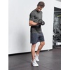 image:imageNORTHYARD Mens Workout Athletic Shirts Gym Running TShirts Tennis Quick Dry Short Sleeve Shirt Active Lightweight SportsMidnightheather