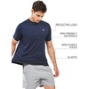 image:imageNORTHYARD Mens Workout Athletic Shirts Gym Running TShirts Tennis Quick Dry Short Sleeve Shirt Active Lightweight SportsNavy