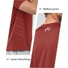 image:imageNORTHYARD Mens Workout Athletic Shirts Gym Running TShirts Tennis Quick Dry Short Sleeve Shirt Active Lightweight SportsRedochre