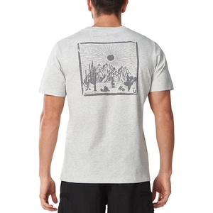 image:imageNORTHYARD Mens Graphic TShirt  Soft Cotton Crewneck Short Sleeve Tee Relaxed Fit Casual Summer Shirts for Work OutdoorOffwhite Heather