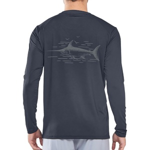 image:imageNORTHYARD Mens UPF 50 Rash Guard Long Sleeve Fishing Swim Shirts Sun Protection Lightweight Quick Dry Shirt for MenCoolgrey