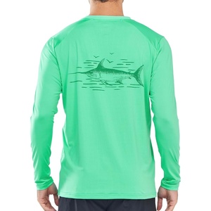 image:imageNORTHYARD Mens UPF 50 Rash Guard Long Sleeve Fishing Swim Shirts Sun Protection Lightweight Quick Dry Shirt for MenMintgreen