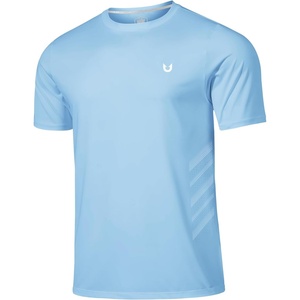 image:imageNORTHYARD Mens Workout Athletic Shirts Gym Running TShirts Tennis Quick Dry Short Sleeve Shirt Active Lightweight SportsSkyblue