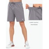 image:imageNORTHYARD Mens 7 Gym Shorts Knit Athletic Tennis Shorts for Men with Zipper Pockets for Workout Athletic Training
