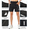 image:imageNORTHYARD Mens Athletic Running Shorts Gym Workout 795 Quick Dry Lightweight Sports Basketball Tennis 3 Zipper PocketsBlack