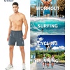 image:imageNORTHYARD Mens Athletic Running Shorts Gym Workout 795 Quick Dry Lightweight Sports Basketball Tennis 3 Zipper PocketsCoolgrey