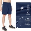 image:imageNORTHYARD Mens Athletic Running Shorts Gym Workout 795 Quick Dry Lightweight Sports Basketball Tennis 3 Zipper PocketsDarkblue