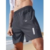 image:imageNORTHYARD Mens Athletic Running Shorts Gym Workout 795 Quick Dry Lightweight Sports Basketball Tennis 3 Zipper PocketsDarkgrey