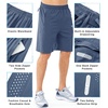 image:imageNORTHYARD Mens Athletic Running Shorts Gym Workout 795 Quick Dry Lightweight Sports Basketball Tennis 3 Zipper PocketsFederalblue