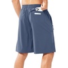 image:imageNORTHYARD Mens Athletic Running Shorts Gym Workout 795 Quick Dry Lightweight Sports Basketball Tennis 3 Zipper PocketsFederalblue