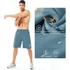 image:imageNORTHYARD Mens Athletic Running Shorts Gym Workout 795 Quick Dry Lightweight Sports Basketball Tennis 3 Zipper PocketsGreyblue