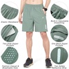 image:imageNORTHYARD Mens Athletic Running Shorts Gym Workout 795 Quick Dry Lightweight Sports Basketball Tennis 3 Zipper PocketsLodenfrost